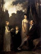 Pierre-Paul Prud hon Rutger Jan Schimmelpenninck with his Wife and Children Sweden oil painting artist